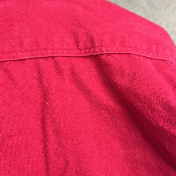 Vintage Cabela’s Brushed Flannel Shacket XL Embroidered Labrador Dog Heavyweight - Picture 10 of 16